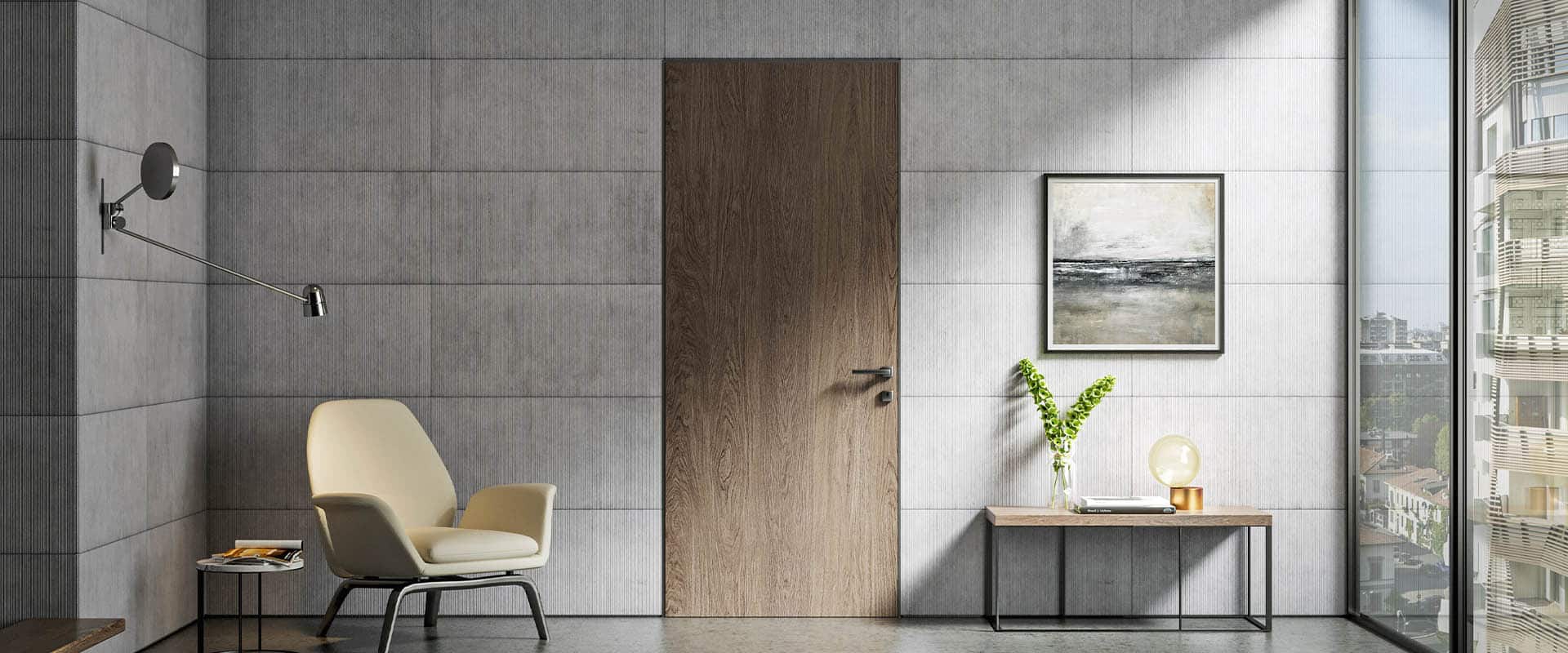 Gamme Comfort : Porte d'intérieur coulissante en bois – Batiproduit